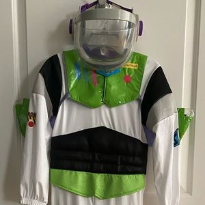 Disney Store Kids (Youth) Buzz Lightyear Costume (NO HELMET)- Sz 7/8